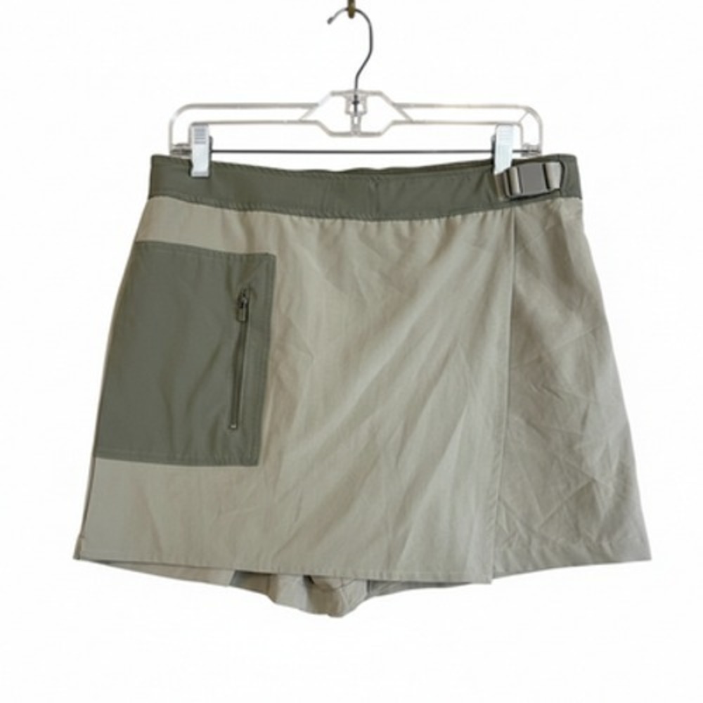 Sierra Designs Shorts‎ Womens M Olive Green Elastic Waist Lightweight Quick-Dry
